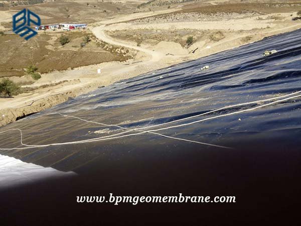 PVC Geomembrane for Tailing project in Mongolia