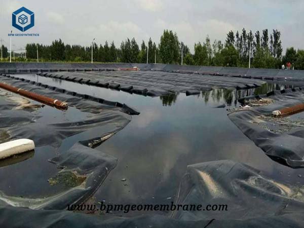 Reinforced Polyethylene Pond Liner for Biogas Project 