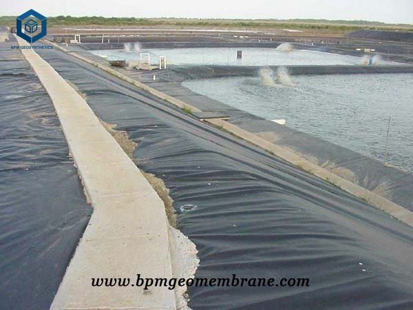High Density Polypropylene Pond Liner for Fish Pond Project in Guiyang