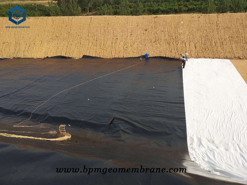 Polypropylene Geomembrane for Landfill Project in Ghana