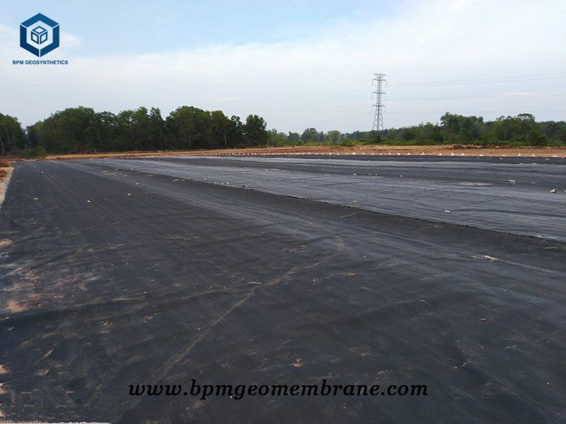Membrane Liner for Coal Ash Collection Project in Indonesia