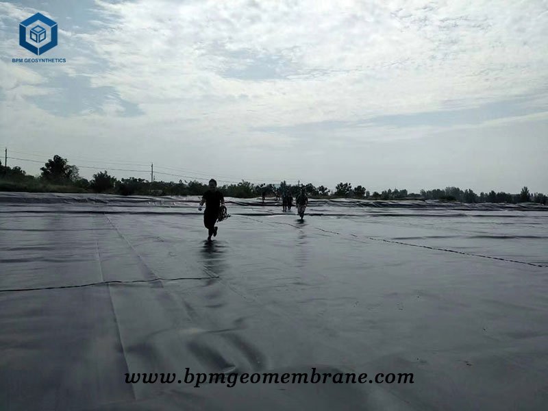 Waterproof Pond Liner Installation for Waste Containment in Philippines