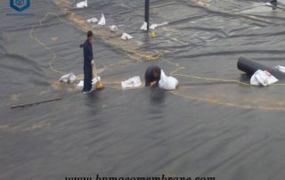 Waterproof Pond Liner for Waste Containment Project in Philippines