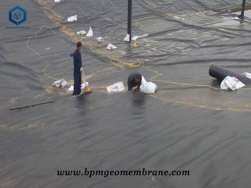 Waterproof Pond Liner for Waste Containment Project in Philippines
