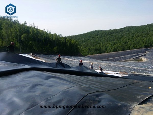 HDPE Geomembrane for Landfill project in El Salvador