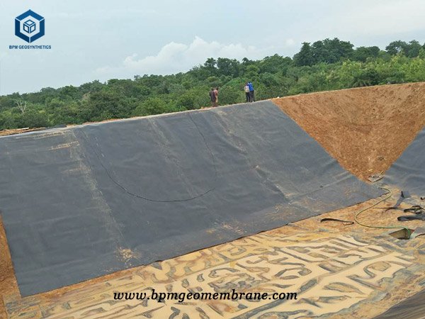 HDPE dam Liners for Dam Project in America