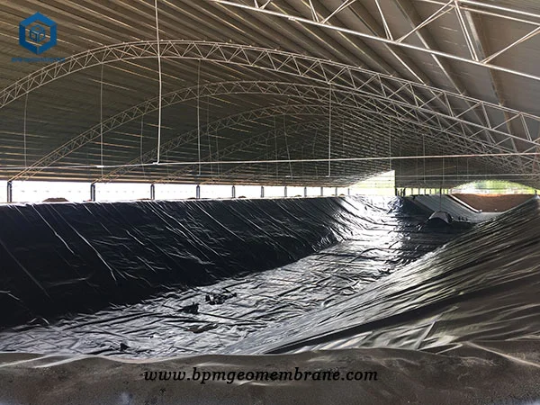 HDPE Pond Liner for Starch Tail Sedimentation Tank in Tailand
