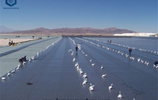 Pvc Pond Liner for Salt Field Project in Qinghai