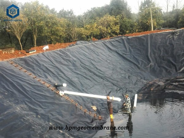 45 Mil Pond Liner For Water Storage Project in Kenya