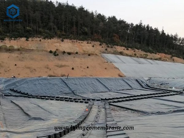 HDPE Landfill Cover System for Solid Waste Project in Thailand