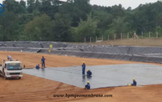 HDPE Geomembrane Liner for Oil Pit in Myanmar