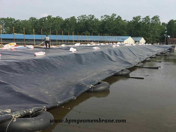 HDPE Geomembrane Welding Liner for Biogas Pool Project in Thailand