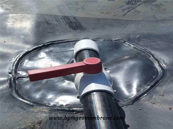 HDPE Geomembrane Welding Liner for Biogas Pool Projects in Thailand