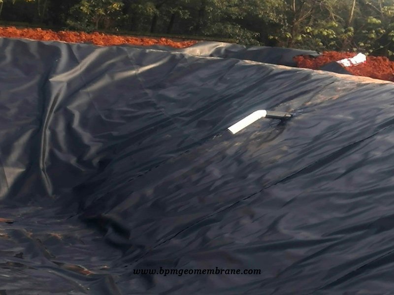 Smooth Geomembrane HDPE Liner for Gold Mine Tailing Treatment Project in South Africa