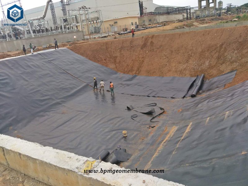 3mm HDPE Polythene Sheet for Sewage Treatment Ponds in Nigeria