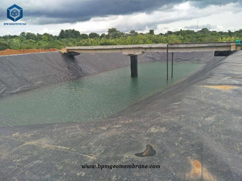 HDPE Polythene Sheet for Sewage Treatment Pond in Nigeria