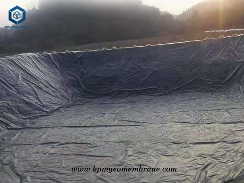 Hard Plastic Pond Liner for sale for Sewage Treatment Project in America