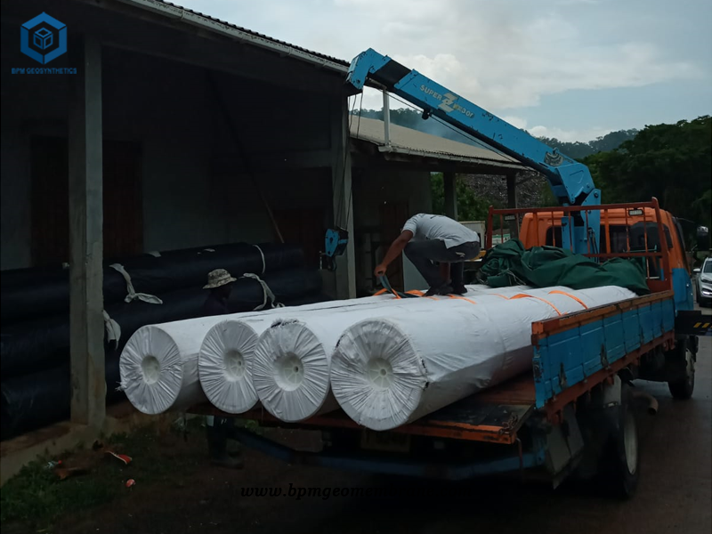 HDPE Geomembrana for Landfill Project in Grenada