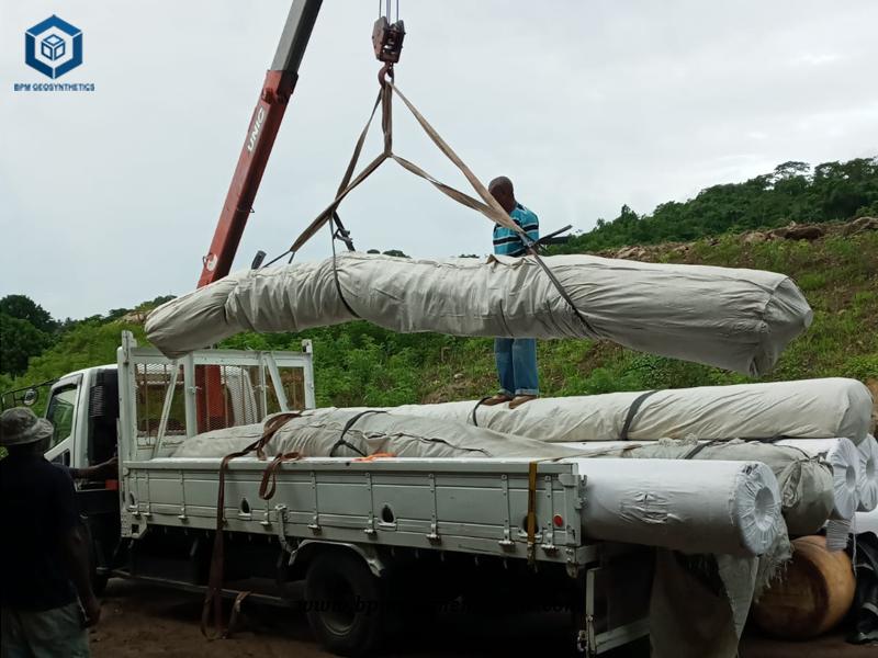 HDPE Geomembrane Liner for Landfill Project in Grenada