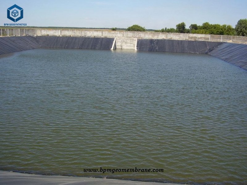 HDPE Geomembrane Pond Liner for Wildlife Lake Lining Project in Peru
