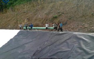 2mm HDPE Liner for Landfill Project in Thailand