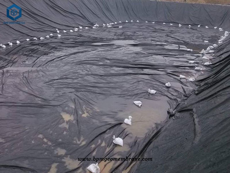 HDPE Geomembrane Landfill Plastic Liner for Mining Project in South Africa
