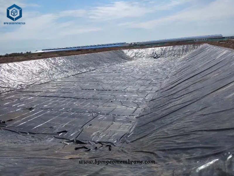 2mm HDPE Geomembrane Sheet for Landfill Project in New Zealand