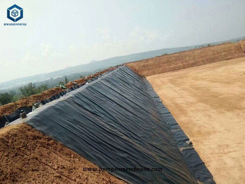 PVC Liner Roll for Irrigation reservoir in Indonesia