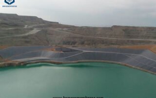 Large Pond Liner Installation for Anti-Seepage Project of Pumped Storage Power Station in Indonesia
