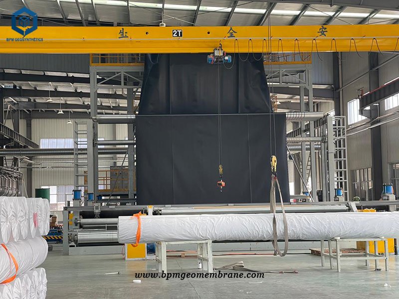 Impermeable Membrane for Phosphogypsum Slag Field Isolation Project in Indonesia