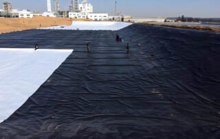 1.5mm HDPE Pond Membrane Liner for Copper Tailings Project in Zambia