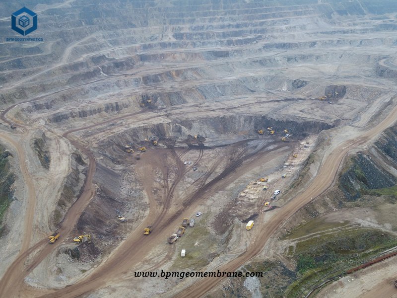 BPM Landfill Geomembrane Liner for Mining Project in Peru