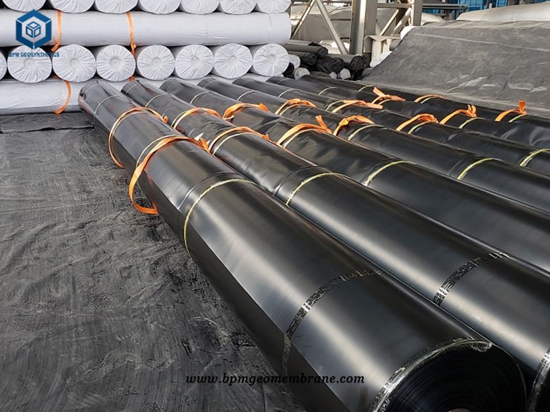 HDPE Geotechnical Membrane Liner for Heap Leaching Project in Myanmar