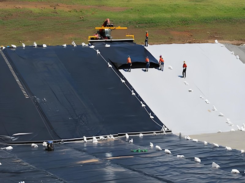 Black Plastic Geomembrane for Mining