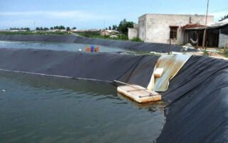 0.75mm Waterproof Geomembrane Liner for Fish Farming