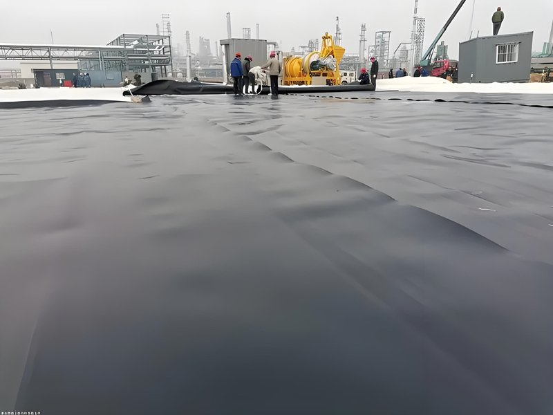 Geomembrane Liner for Power Plant Project