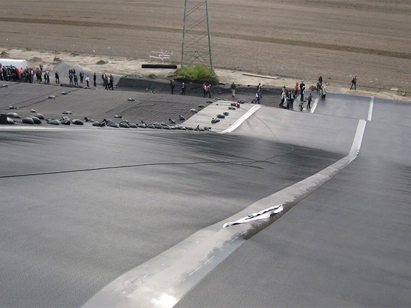 1.5mm Textured Geomembrane for Tailings Ponds