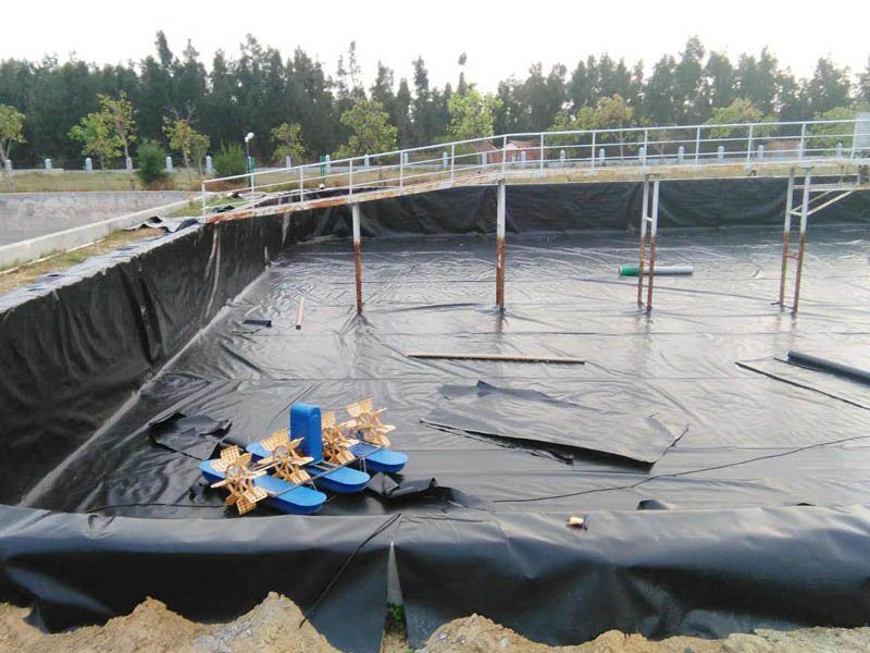 500 Micron Waterproof Geomembrane HDPE for Fish Farm