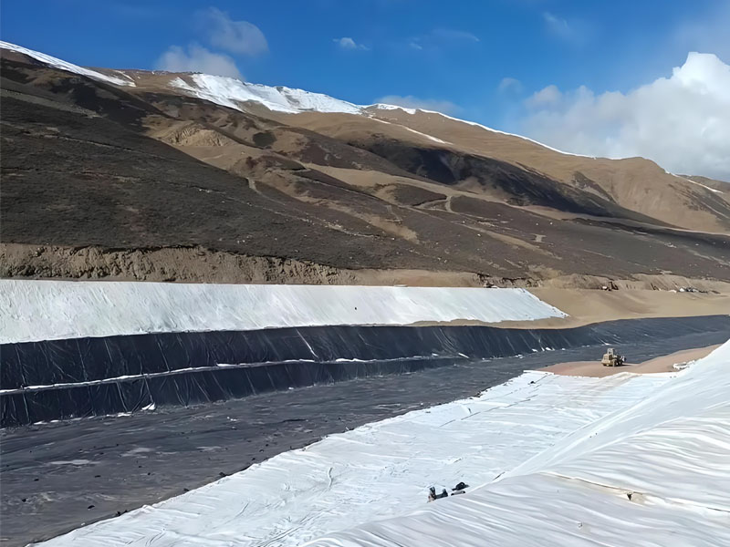 Mining Lining Sheet HDPE Geomembrane for Heap Leaching Pond