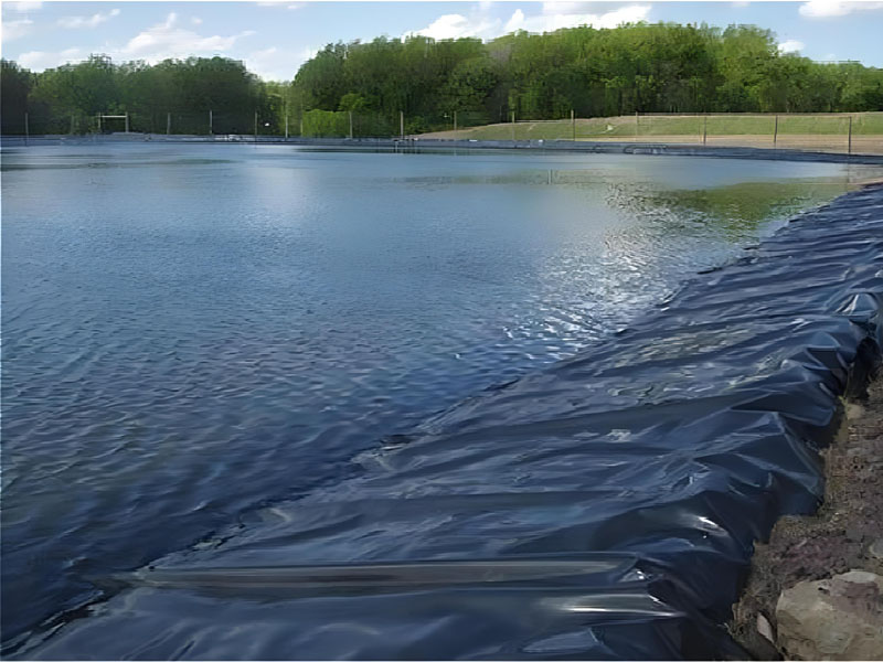 1mm High Density Waterproof HDPE Geomembrane for Artificial Lake